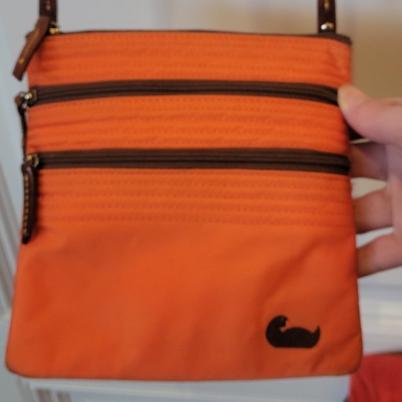 Dooney & Bourke Nylon and Leather Crossbody - Picture 3 of 12